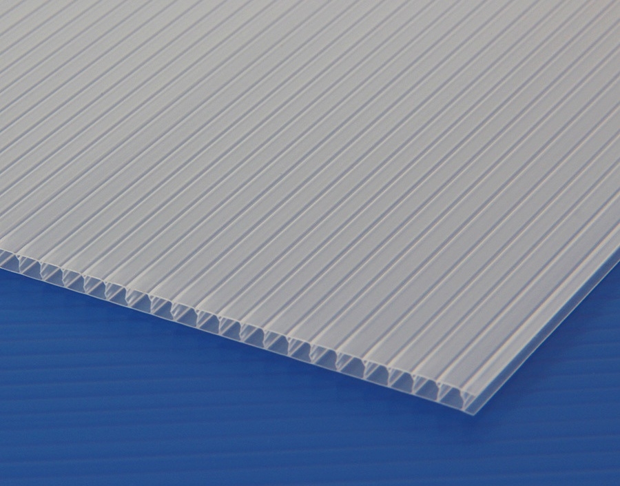 Plango F1PB3ใส Corrugated plastic sheetClear size 130 * 245cm2mm Plango F1PB3ใส Corrugated plastic sheetClear size 130 * 245cm2mm