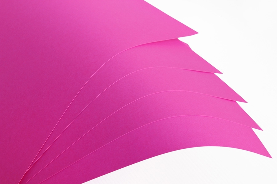 Plango PP/A402/50ชมพูเข้ม PP / A402Poster paper 80gA4 / Pack 50